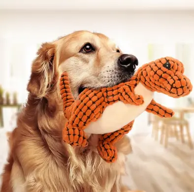 Peluche Dino – Un compagnon de jeu robuste et amusant Chien